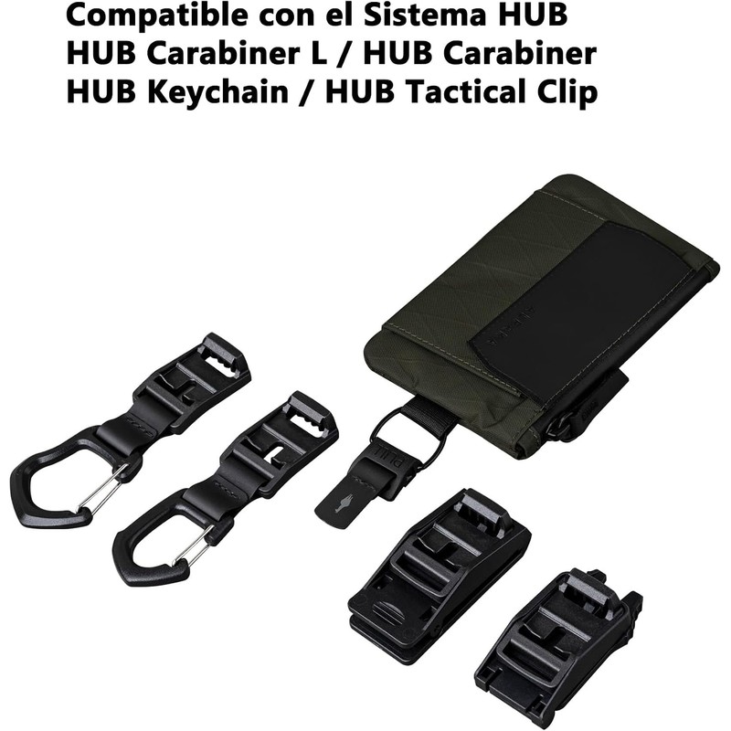 ALPAKA Zip Pouch Coin - Cartera Compacta EDC y Tarjetero