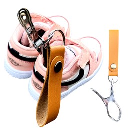 Khers Shoe Clip Baby Stroller Blanket Clip Hook (Black)