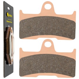 Caltric Brake Pads for Yamaha Grizzly 660 YFM660 Hunter Rear Brakes 2002-2008