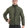 Wulibike Mens Windbreaker Jackets Lightweight men's cycling jacket with Hood