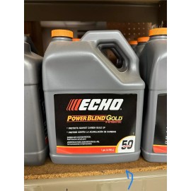 Echo 6450050G PowerBlend Gold 1 Gallon 2-Stroke Oil Blend 50 Gallon Mix 50:1