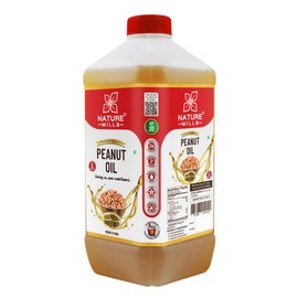 NatureMills Natural Peanut Oil - 2 Liter - 67.6 Fl.Oz - Cold pressed, Unrefined