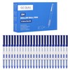 GC QUILL 48 Rollerball Pens 0.5mm Needle Point Black Liquid