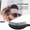 FIXBODY Curved Vent Hair Brush for Blow Drying, Styling and