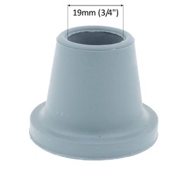 Qty: 4x Replacement Large Based 19mm (3/4") Ferrules for Bath & Shower Stools - by Lifeswonderful