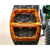 Waveform Aluminum Pedals - Large - Black (Orange, Large)