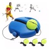 TechMel Auto Entrenador Para Jugar Tenis Practica Golpes Saques