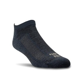 Farm to Feet Greensboro - Sport Light Cushion Low Cut Merino Wool Socks, Charcoal, Large