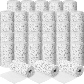 Plaster Cloth Rolls Plaster Gauze Bandages Rolls Wrap Strips for Belly Cast Scenery Molds Mask Making Art Project Body Casts, Craft Projects (4 Inch x 118 Yard)