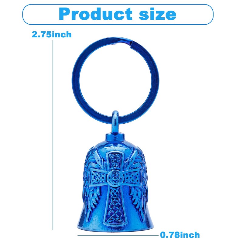 Motorcycle Men Bells - Motorcycle Angel Bell for Men Women,Bell