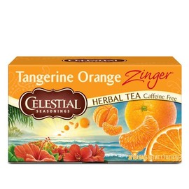 CELESTIAL SEASONINGS HERB TEA,TANGERINE ORANGE, 20 BAG