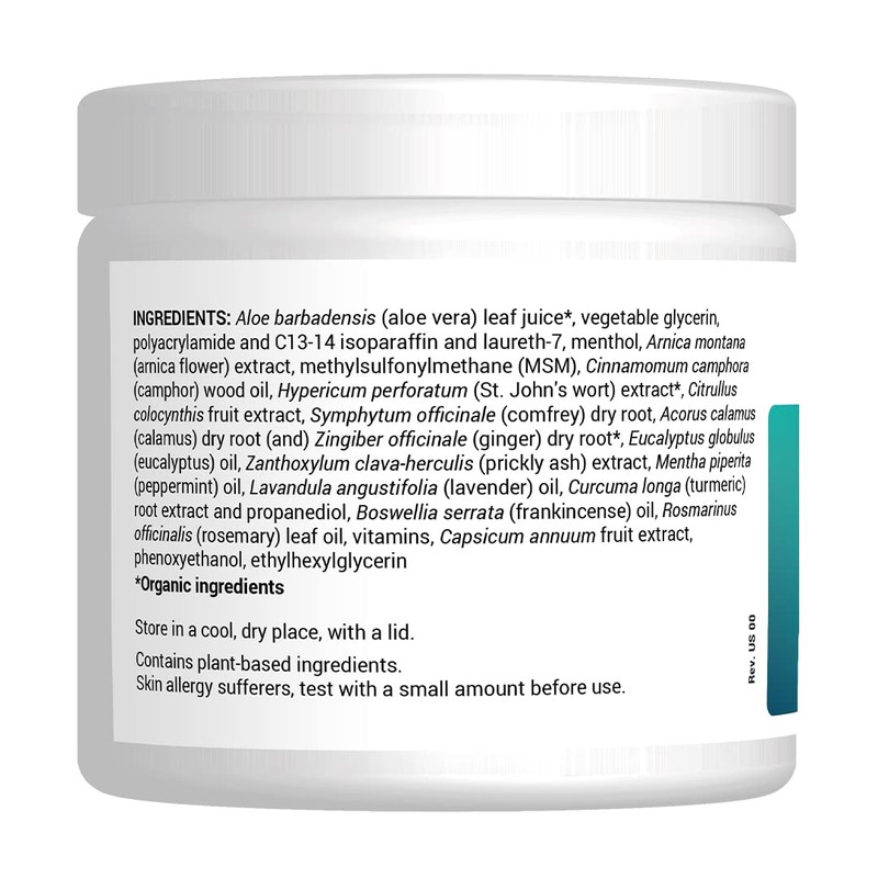Dr. Berg's Joint & Muscle Cream - Workout Recovery, Full-Body