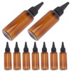 ULTECHNOVO Hair Styling Applicator Bottles 10 Pcs 50ml Plastic Refillable