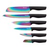 Hampton Forge HMC01A656D Rainbow Titanium – 12 Piece Cutlery Set