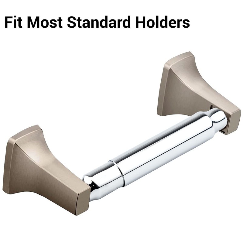 Toilet Paper Holder Replacement Rod Spring Loaded Toilet Paper Holder