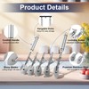 Foyucool Pastry Cutter Wheel with Handle, 5 Wheel Pastry Cutter,