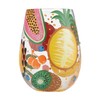 enesco Lolita Stemless Glass Tropical Fruit 6010894