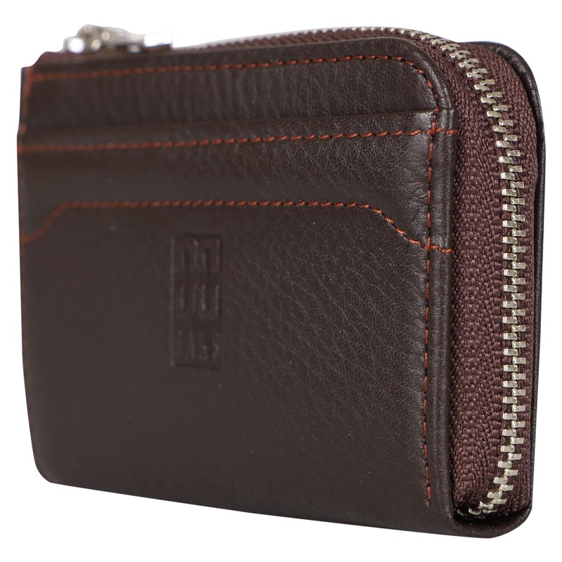 DAKS COIN CASE DP20760 Men's L-shaped Zipper, Wallet, Coin Purse,