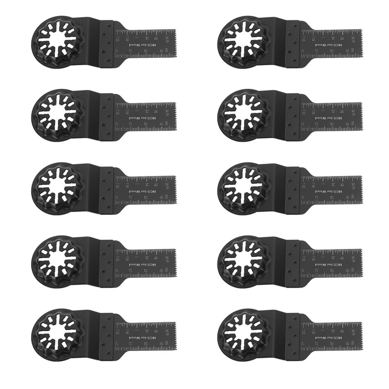 10PCS Oscillating Saw Blade 20mm Universal Metal Wood Oscillating Multitool