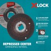 Makita E-00393 X-LOCK Roughing Disc 125 x 6.0 mm, 1