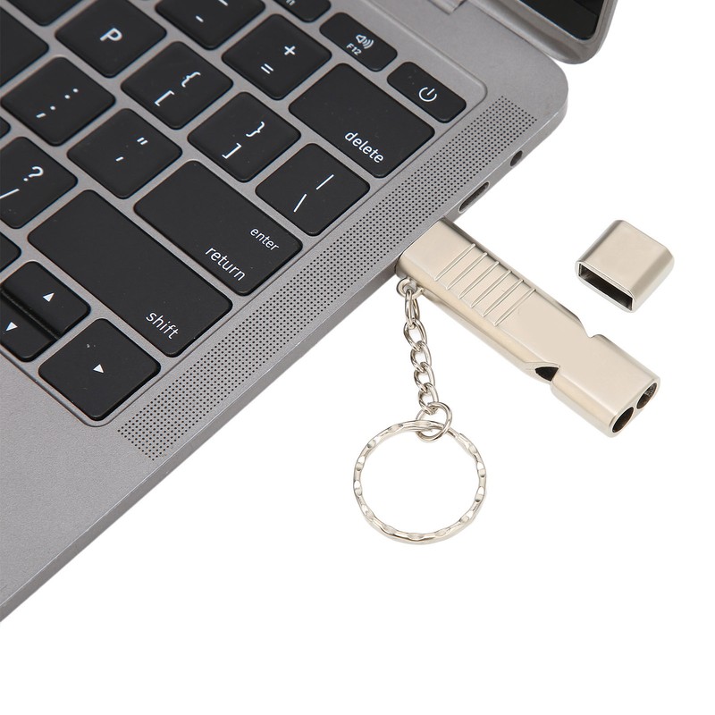 Whistle USB Flash Drives Aluminum Alloy Outdoor Waterproof USB Flash