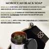 MS Moroccan Black Soap and Exfoliating Glove Kit for Body