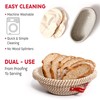 KneadAce Sourdough Starter Kit, 34oz Sourdough starter Jar, 2 x