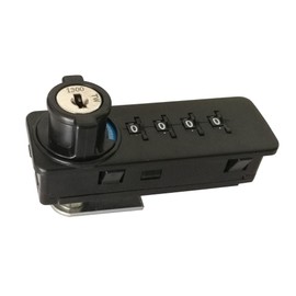 FixtureDisplays Combination Cam Lock Master Key Cabinet Combo Lock Drawer Lock Donation Box Lock Pass Code Pin Work with 22 GA Sheet Metal, Can Modify to Work with 3/4" Wood Door 18619-6PK-2D
