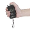Báscula digital electrónica portátil, balanza electrónica con pantalla LCD de
