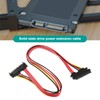 Create idea 2PCS 7+15 22 Pin SATA Male to Female