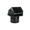 RDP Heavy Duty Hooded Wall Vent with Spring Loaded Damper