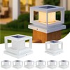 Mlambert 8 Pack Solar Post Lights Outdoor, Waterproof Fence Cap