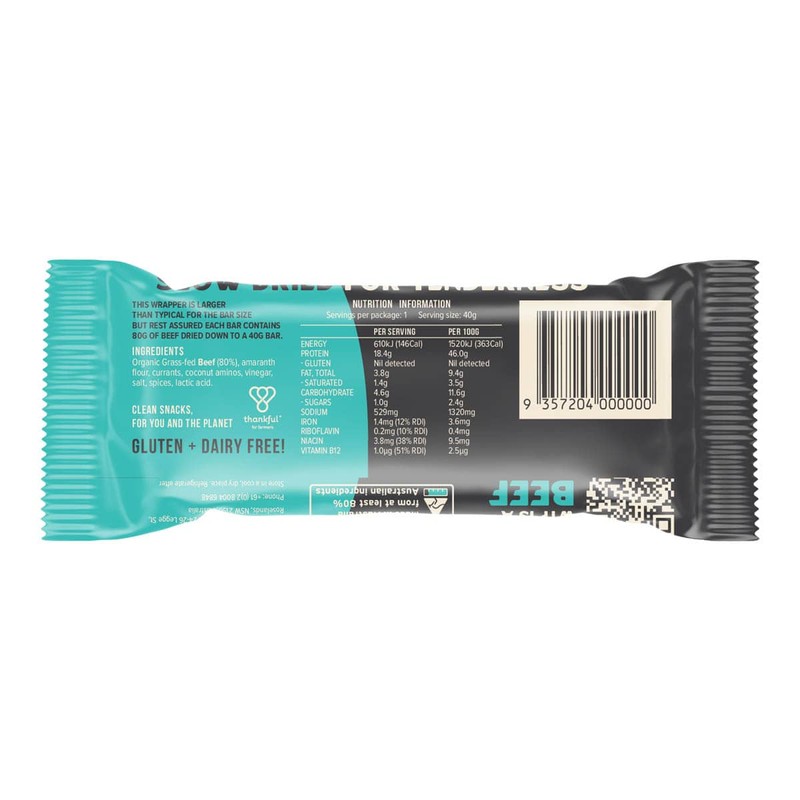 Chief Beef Bar - Traditional Beef, 40g