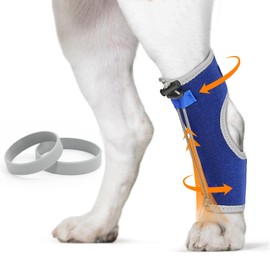 Supet knuckling Brace for Dogs, Comfortable Foot Brace, Ankle Brace Back Leg for Toe Dragging Cause by Myelopathy, Sciatic Nerve Insufficiency & Herniated Disc