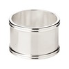 Edzard Round Silver-plated Napkin Rings, Diameter 4 cm, Set of