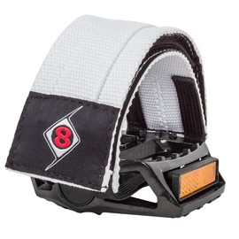 Origin8 Pro-Grip II Pedal Straps, White