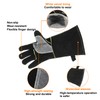 sourcing map 1Pair A3036 Welding Gloves 14" Fire Heat Resistant