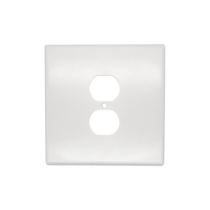 Jumbo Over Sized Paintable Wall Plate, Duplex Outlet (5, Duplex)
