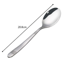 Callyne12-Piece Dinner Spoons, Stainless Steel Cutlery Spoon