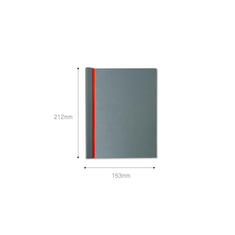 SlideNote SN3SA5-BG Slide Notebook, A5, Blue-Gray, PageBase, New Sensation Binder,