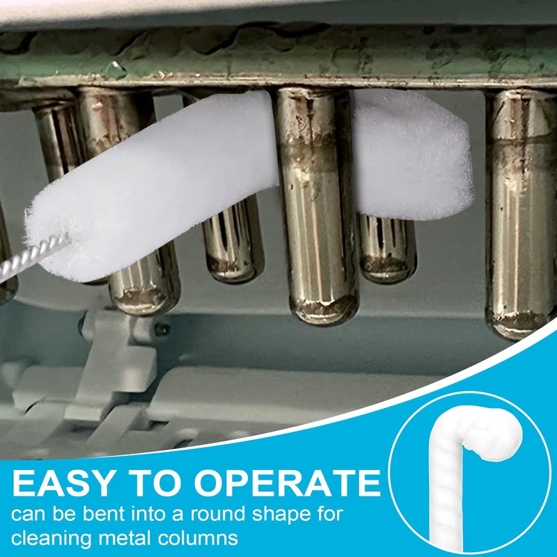 Palksky Ice Machine Cleaner Brush Sets, 10PCS Ice Maker Cleaning