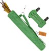 Green Bantoro Leather Archery Quiver with Matching Adjustable Arm Guard