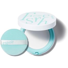 ESPOIR Fresh Polvo Fijador 24AD 3g - Polvo Fijador Suave y Ultradelicado con Complejo 7 Ácidos Hialurónicos, Control de Brillo y Fijación Larga Duración