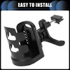 INFINAUTO Cup Holder, 2.05" Car Center Console Armrest Add-On Cup