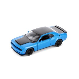 2023 Challenger SRT Demon 170 Muscle Car, Blue - 5461D - 1/40 Scale Diecast Model Car