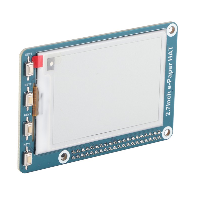 2.7inch EPaper HAT EInk Module 2color Display Board for Raspberry