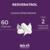 Antioxidante Resveratrol 60 Cápsulas Skin Vit Súper Premium Sin Sabor