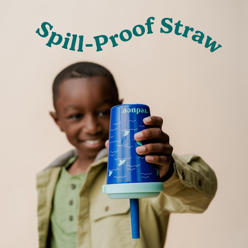 REDUCE GoGo's Kids Portable Tumbler Cups with Lids and Spill-Proof