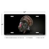 Turkey on Black License Plate