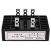3 Phase Diode Bridge Rectifier, SQL100A AC to DC High Power Rectifier Diode Module 5 Terminal with Heatsink & 2 Fixing Holes